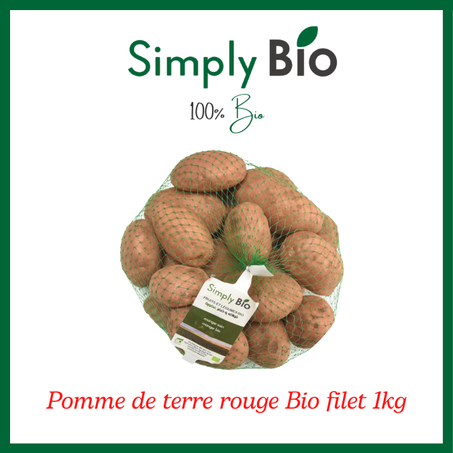 Pomme de terre rouge Bio filet 1kg