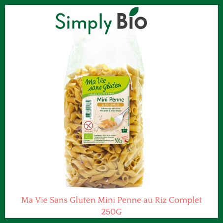 Ma Vie Sans Gluten Mini Penne au Riz Complet 250G