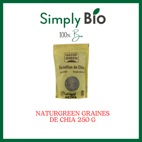 NATURGREEN GRAINES DE CHIA 250 G