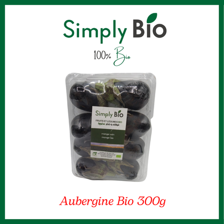 Aubergine Bio 300g