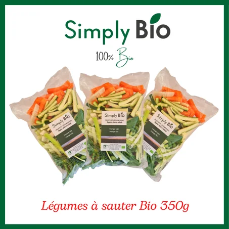 Légumes à sauter Bio 350g
