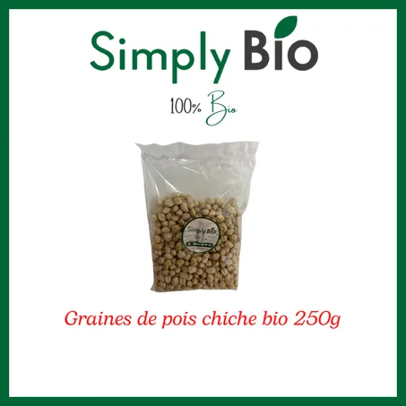 graines de pois chiche bio 250g