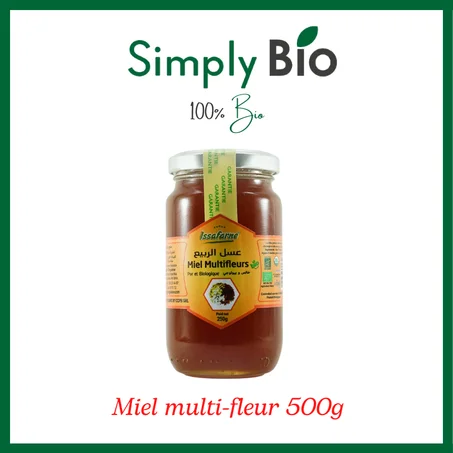 Miel multi-fleur 500g