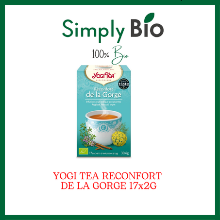 YOGI TEA RECONFORT DE LA GORGE 17x2G