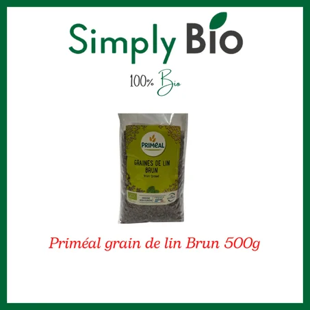 priméal grain de lin Brun 500g