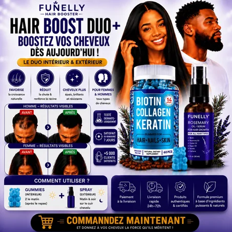 .Funelly Hair Boost Duo+™