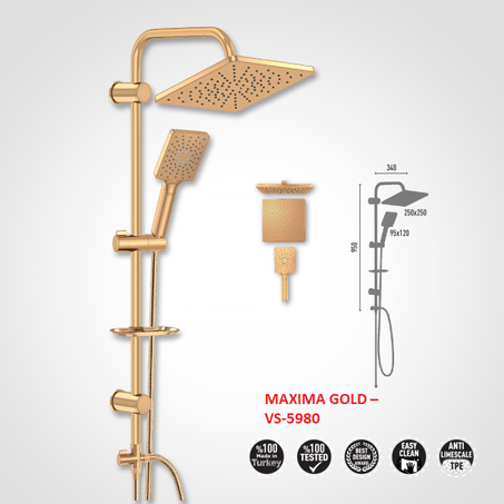 colone de douche asterme