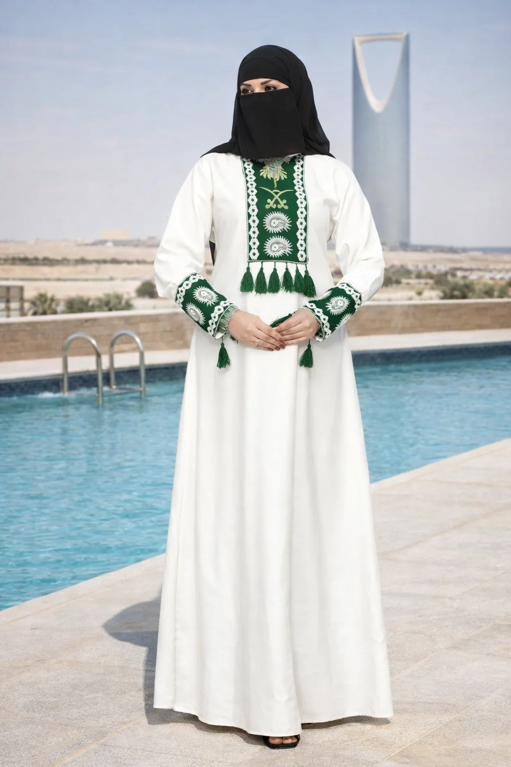 جلابية وطنية – أناقة تراثية لليوم الوطني السعودي