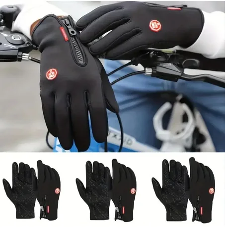 قفازات مضادة للبرودة و الماء للدراجات النارية