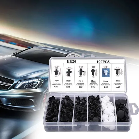 براغي بلاستيكية من أجل السيارات والدراجات الناريه الكبيرة