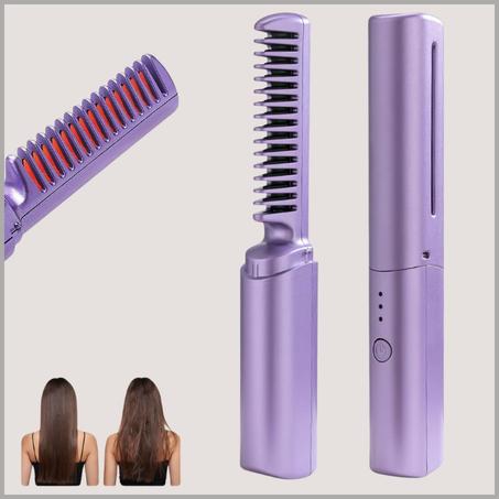 مكواة شعر  محمولة