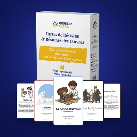 بطاقات المراجعة لمادة الفرنسية – الأولى بكالوريا