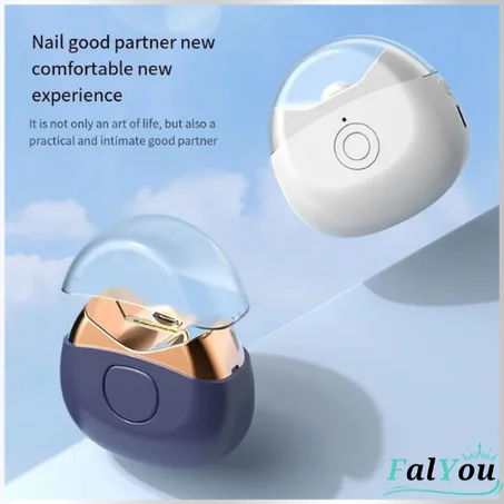 مقص أظافر كهربائي بنظام قص آمن ودقيق يضمن قص الأظافر بدقة دون جروح