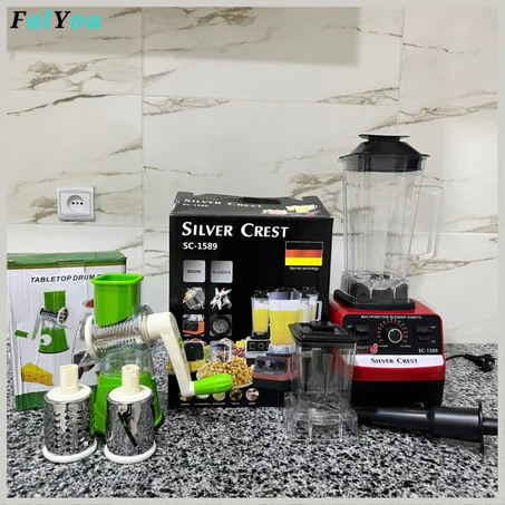 عرض حصري ، 2 منتجات طحانة الوحش الألماني + قطاعة الخضر بثمن واحد