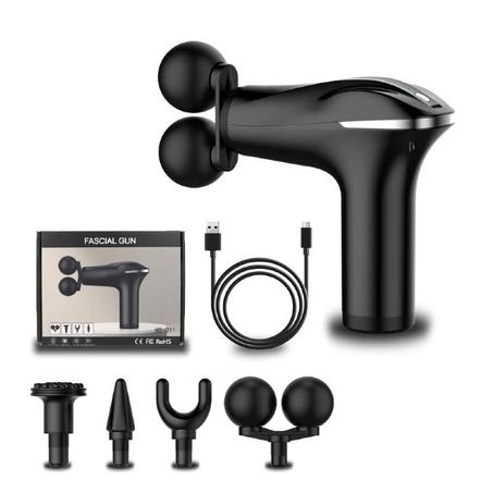 جهاز التدليك الكهربائي المحمول       Masseur électrique portable à 4 téte