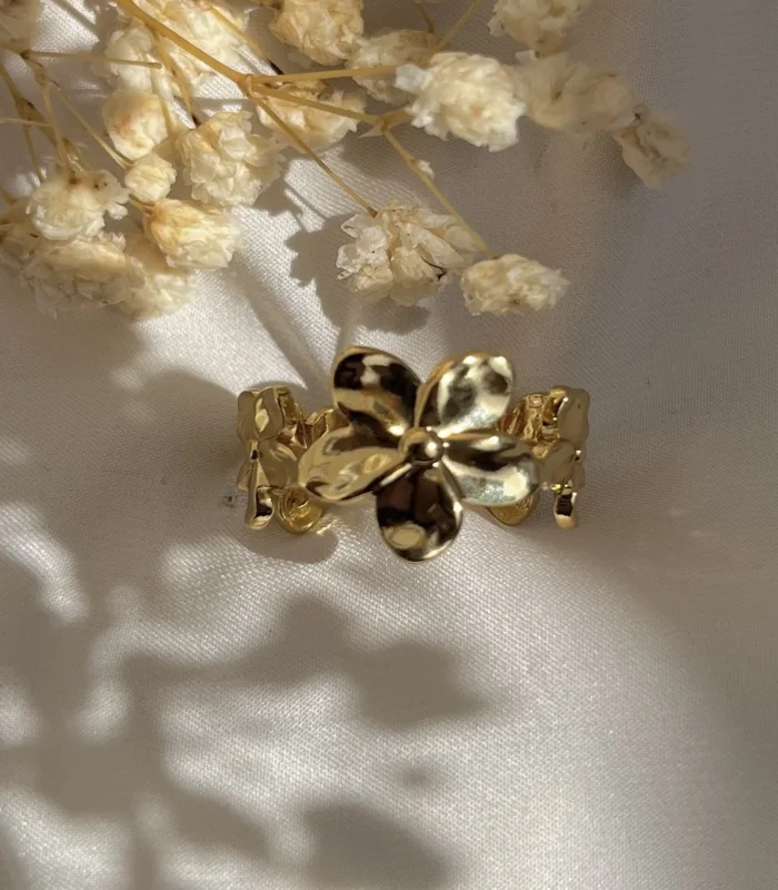 Bague Ajustable florale