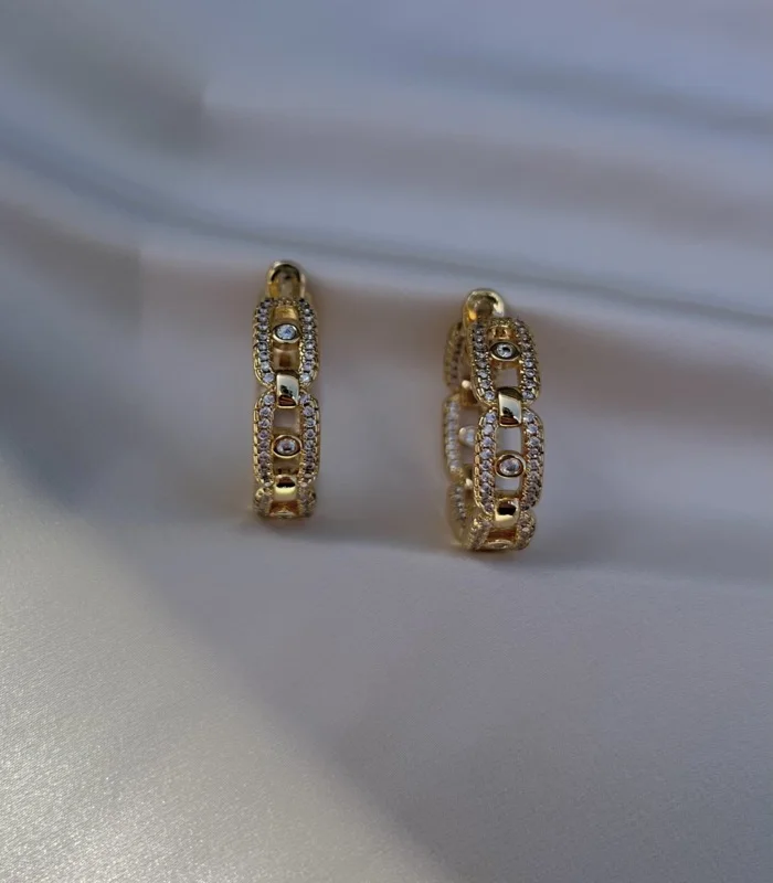 Boucles D'oreilles Messika avec zircon