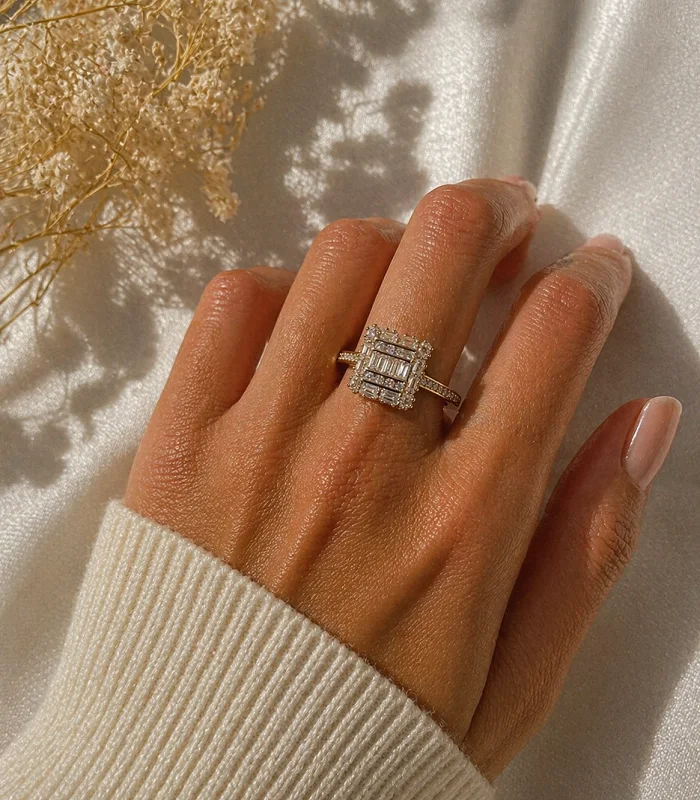 Bague chic En Rose Gold