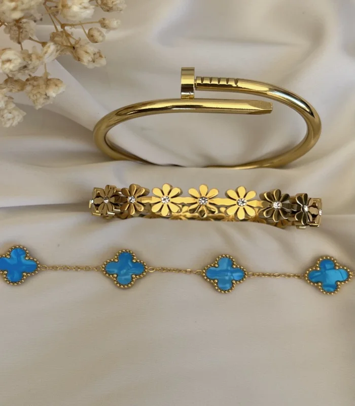 Pack 3 Bracelets Taille 5.7cm