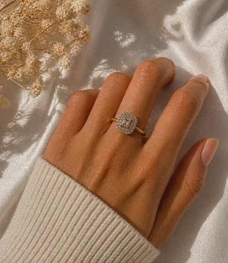 Bague en Rose Gold