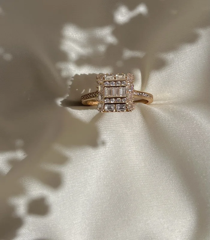 Bague chic En Rose Gold