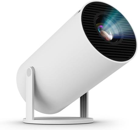 Proyector Inteligente Portátil 4K con  Rotación de 180° , WiFi 5G, Bluetooth 5.0 y Android 11