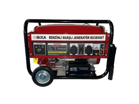 Bixa 3.5 KVA BX3800KT Benzinli Marşlı Jeneratör