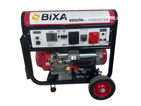 Bixa 9.5 KVA Trifaze Benzinli Jeneratör