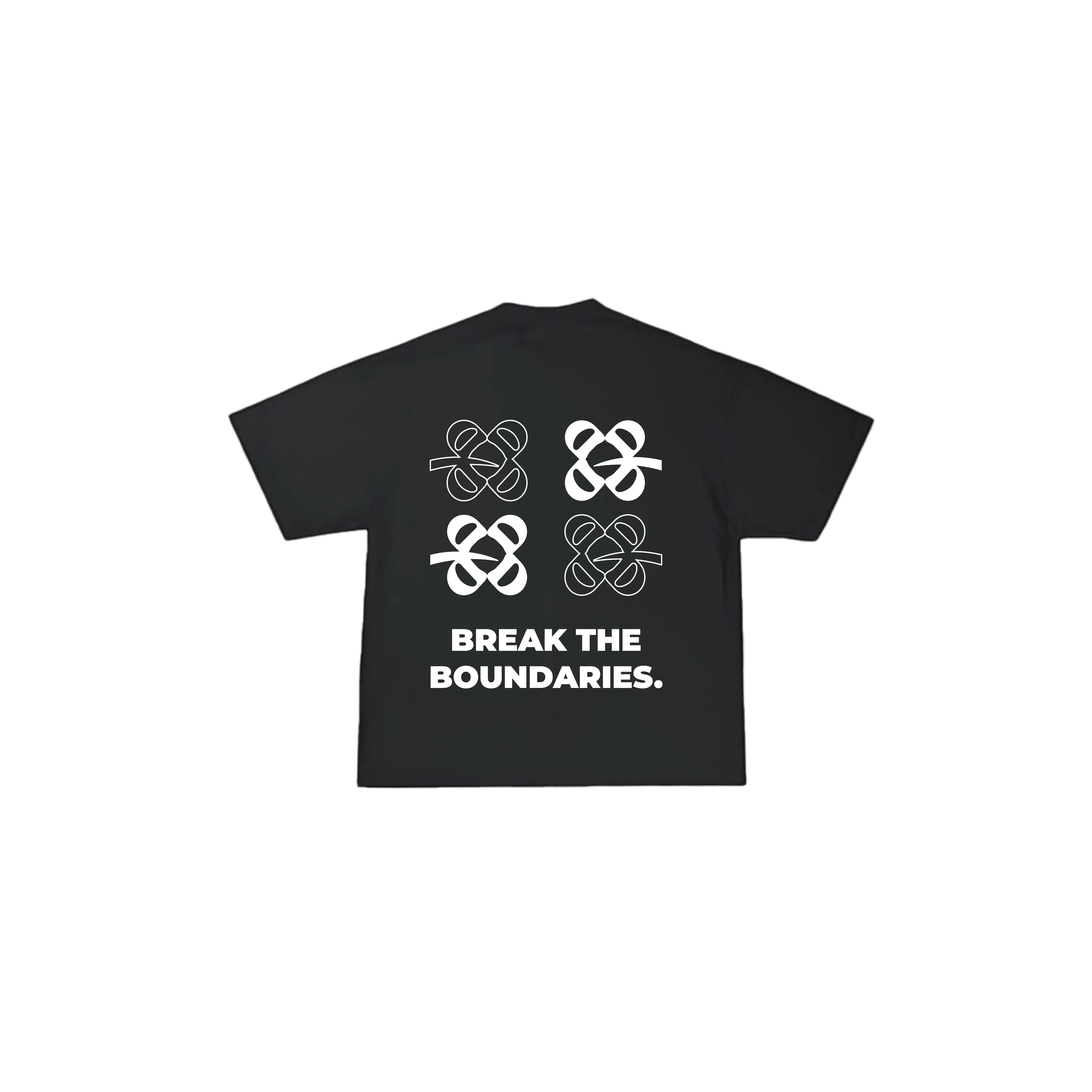 T-SHIRT 4D TRÈFLE [NOIR]