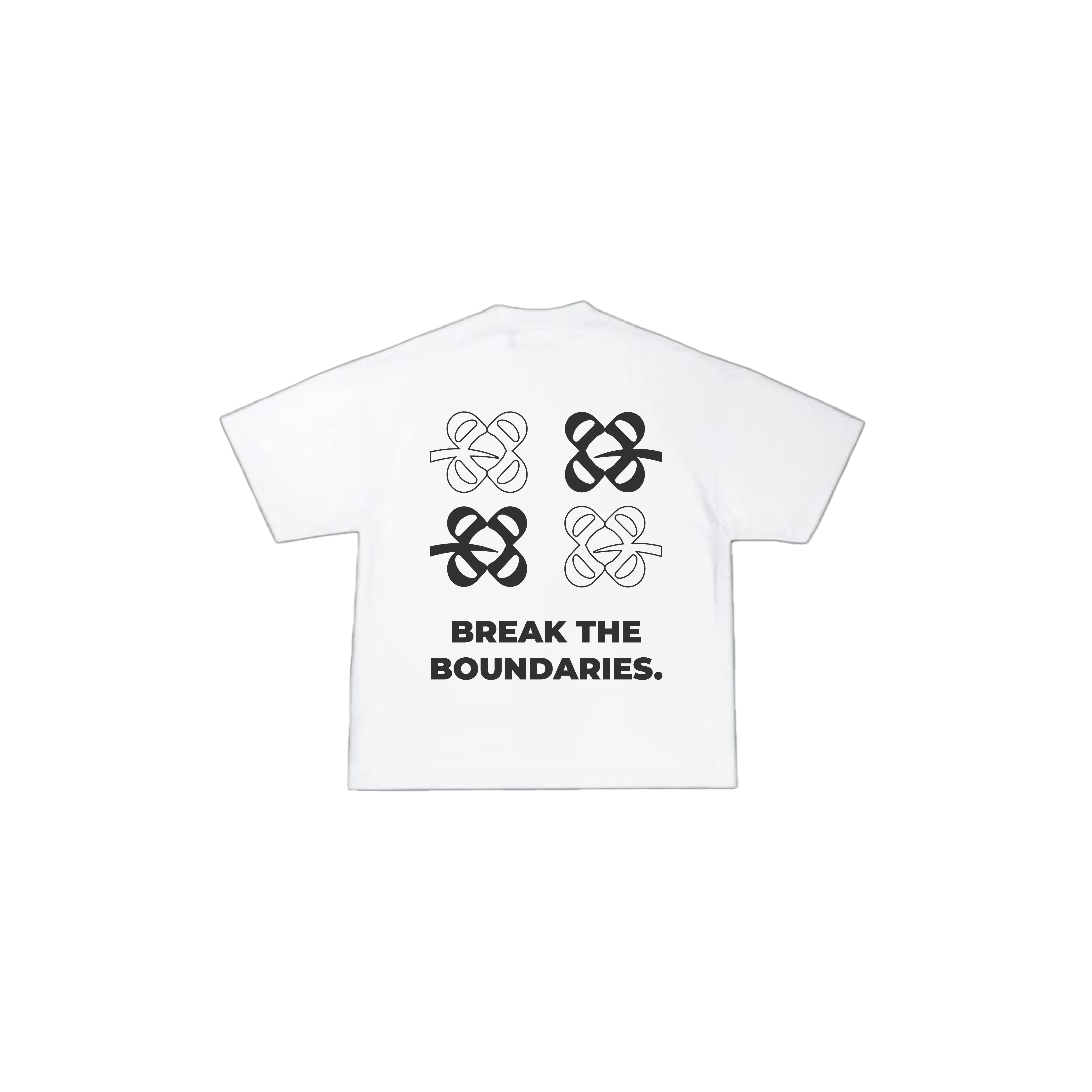 T-SHIRT 4D TRÈFLE [BLANC]