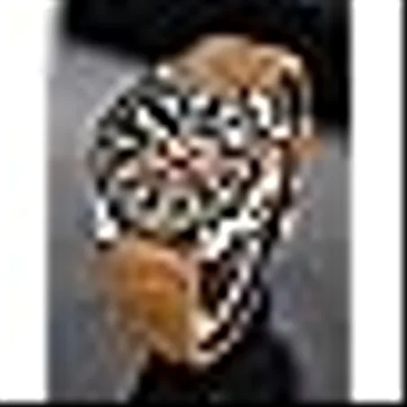 بينيار ساعات للرجال بحركة كوارتز كرونوغراف وسوار من الجلد بتصميم رياضي عصري مقاوم للماء حتى عمق 30 متر ومقاوم للخدش، هدايا انيقة للرجال