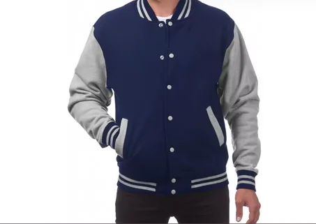 2025 موضة جديدة فضفاضة الأمريكية العصرية العلامة التجارية البيسبول جيرسي موضة Bomber البيسبول سترة الرجال عادية حجم كبير سترة M-4XL