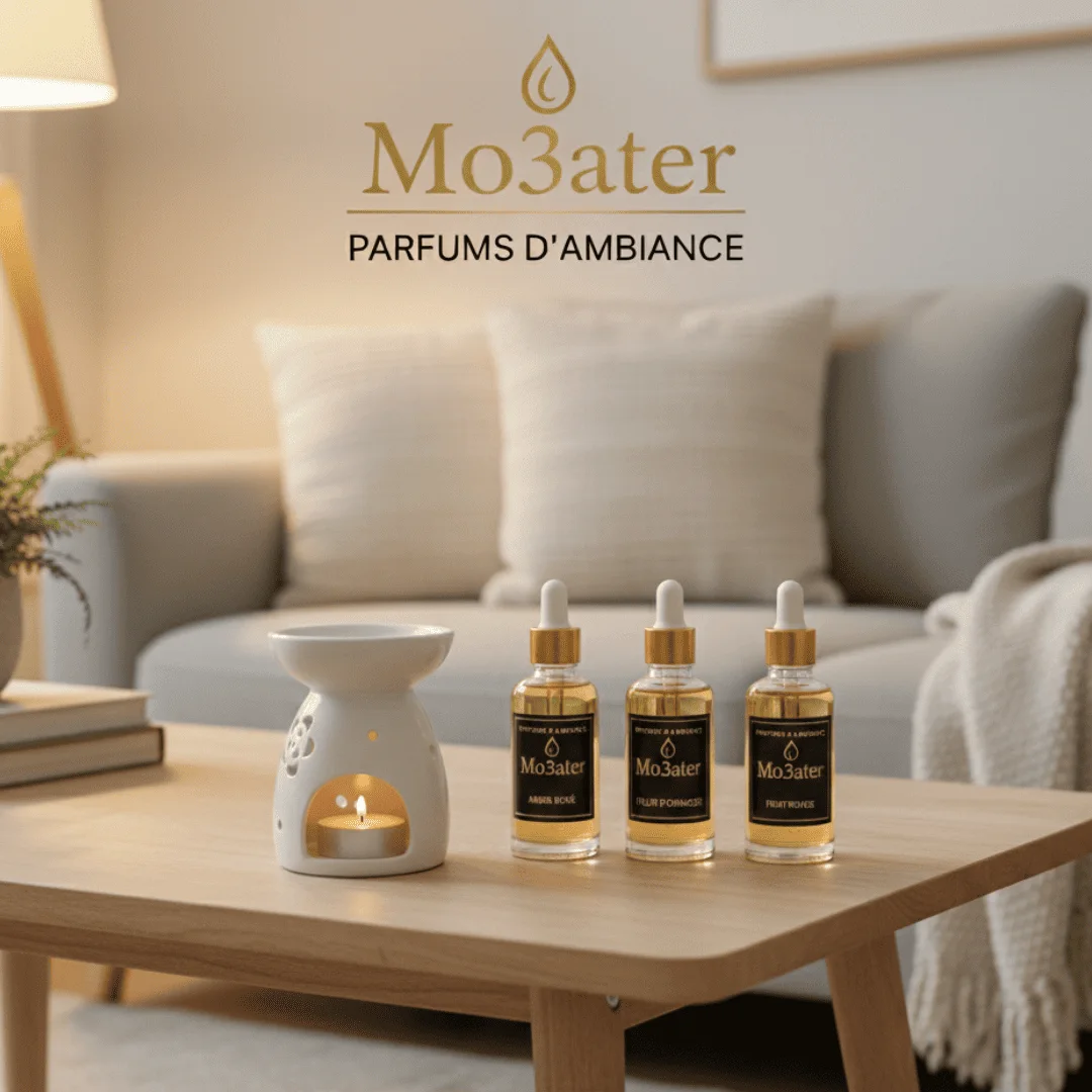 3 BRÛLE-PARFUM + CÉRAMIQUE HUILES