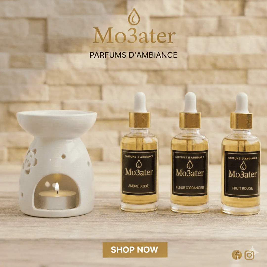 3 BRÛLE-PARFUM + CÉRAMIQUE HUILES