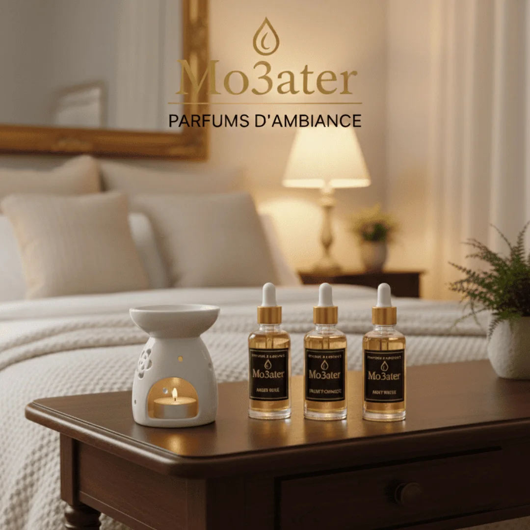 3 BRÛLE-PARFUM + CÉRAMIQUE HUILES