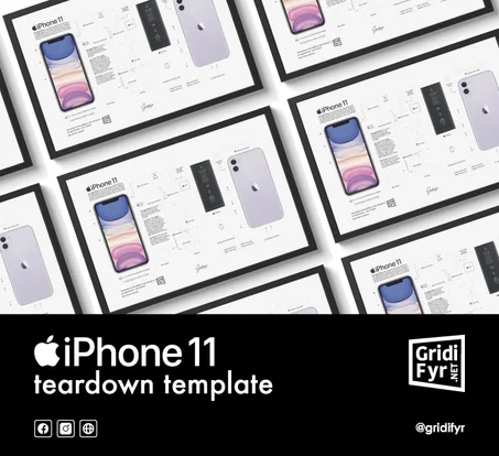 iPhone 11 Teardown Template Gridifyr
