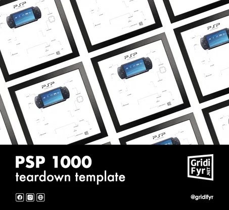 PSP 1000 Teardown Template Gridifyr