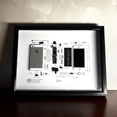 Cadre décoratif iPhone 5s