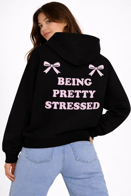 PRETTY STRESSED – PINK RIBBON