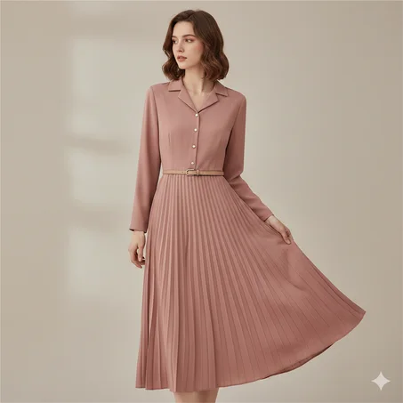 فستان كلاسيكي للنساء من ابلتري (عبوة من قطعة واحدة)