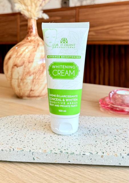 Crème éclaircissante