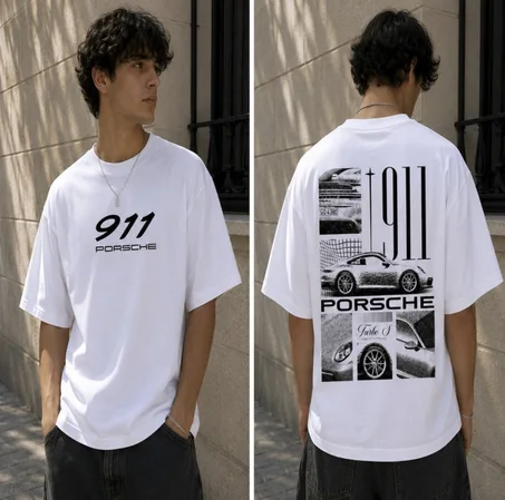 Porsche 911 Oversized T-Shirt