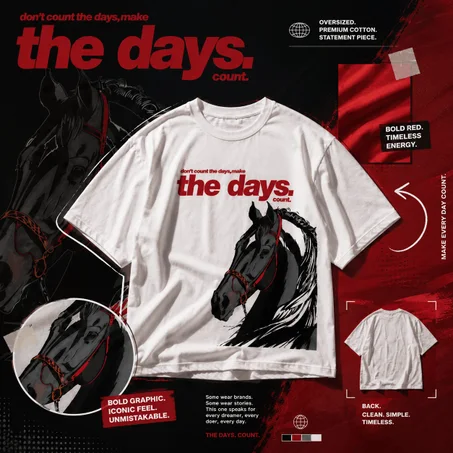 The Days "Make the Days Count" Graphic T-Shirt