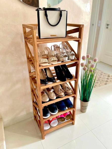 porte chaussure en bois massif  solide