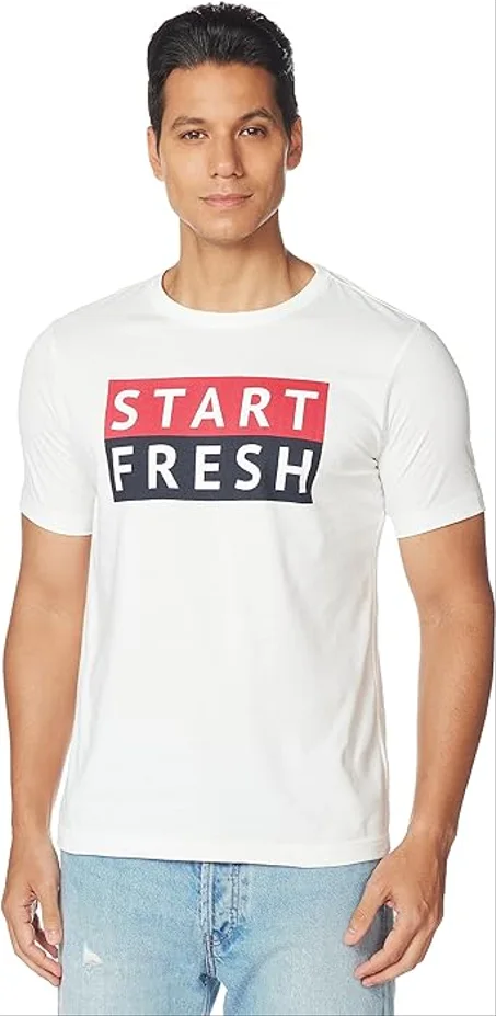 تيشيرت رجالي مقاس عادي مطبوع من سيمبول من العلامة التجارية أمازون