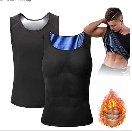 سترة اللياقة البدني Muscle Tank الأصلية لتنحيف الجسم الأكترمبيعا فالعالم