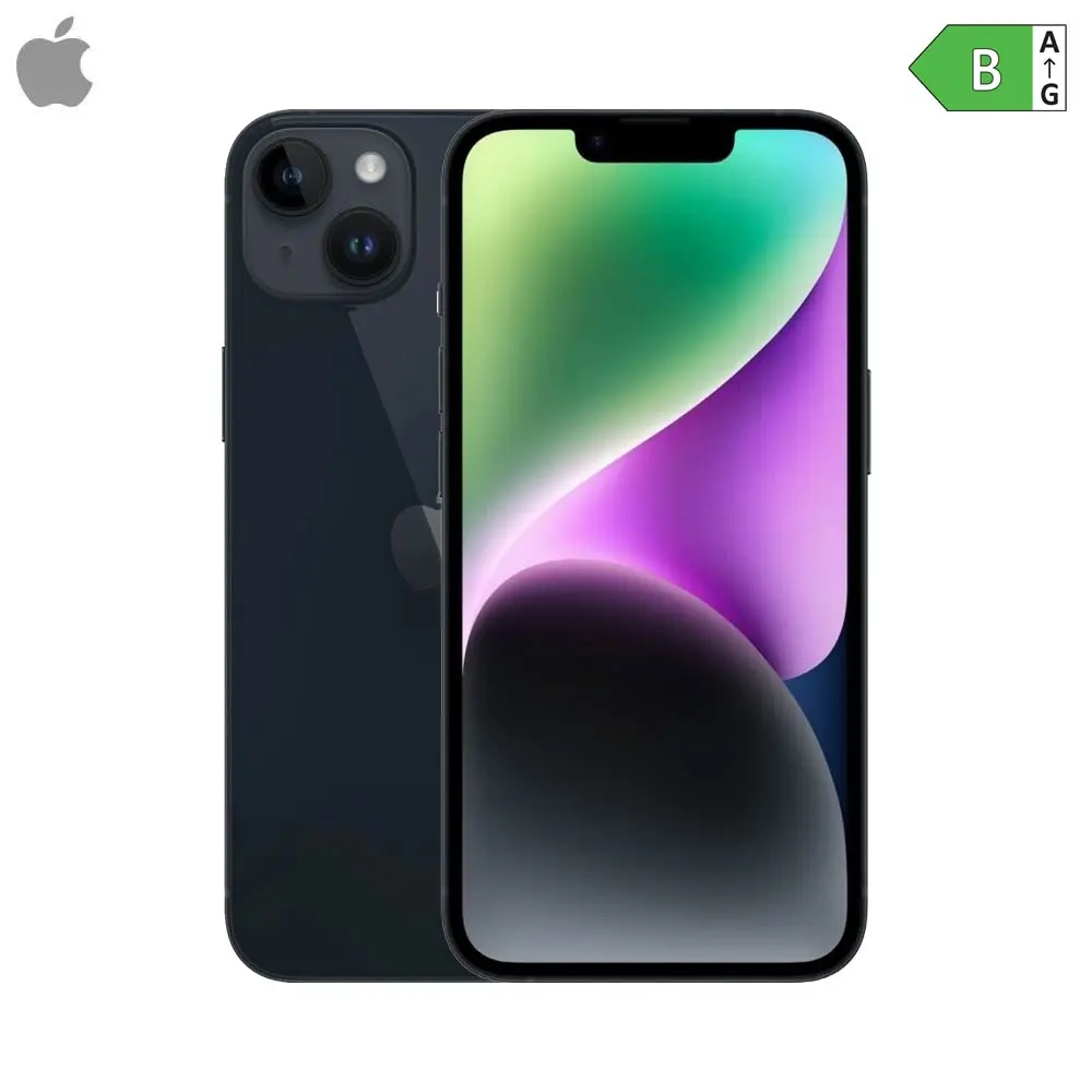 Smartphone Occasion Apple iPhone 14 128Go Grade C Noir Minuit
