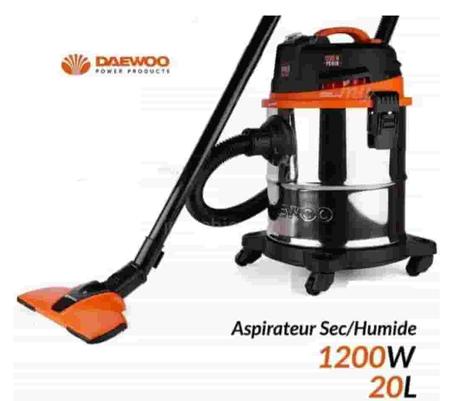 Daewoo Aspirateur Sec/Humide 1200W 20L DAVC90-20L توصيل مجاني