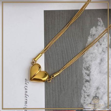 💎قلادة القلب المغناطيسية💎