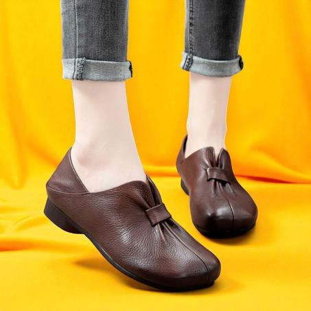 حذاء نسائي ناعم النعل بكعب